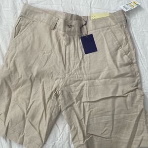 Linen shorts